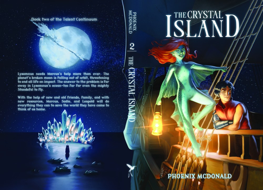 The Crystal Island: Book Two in The Talent Continuum